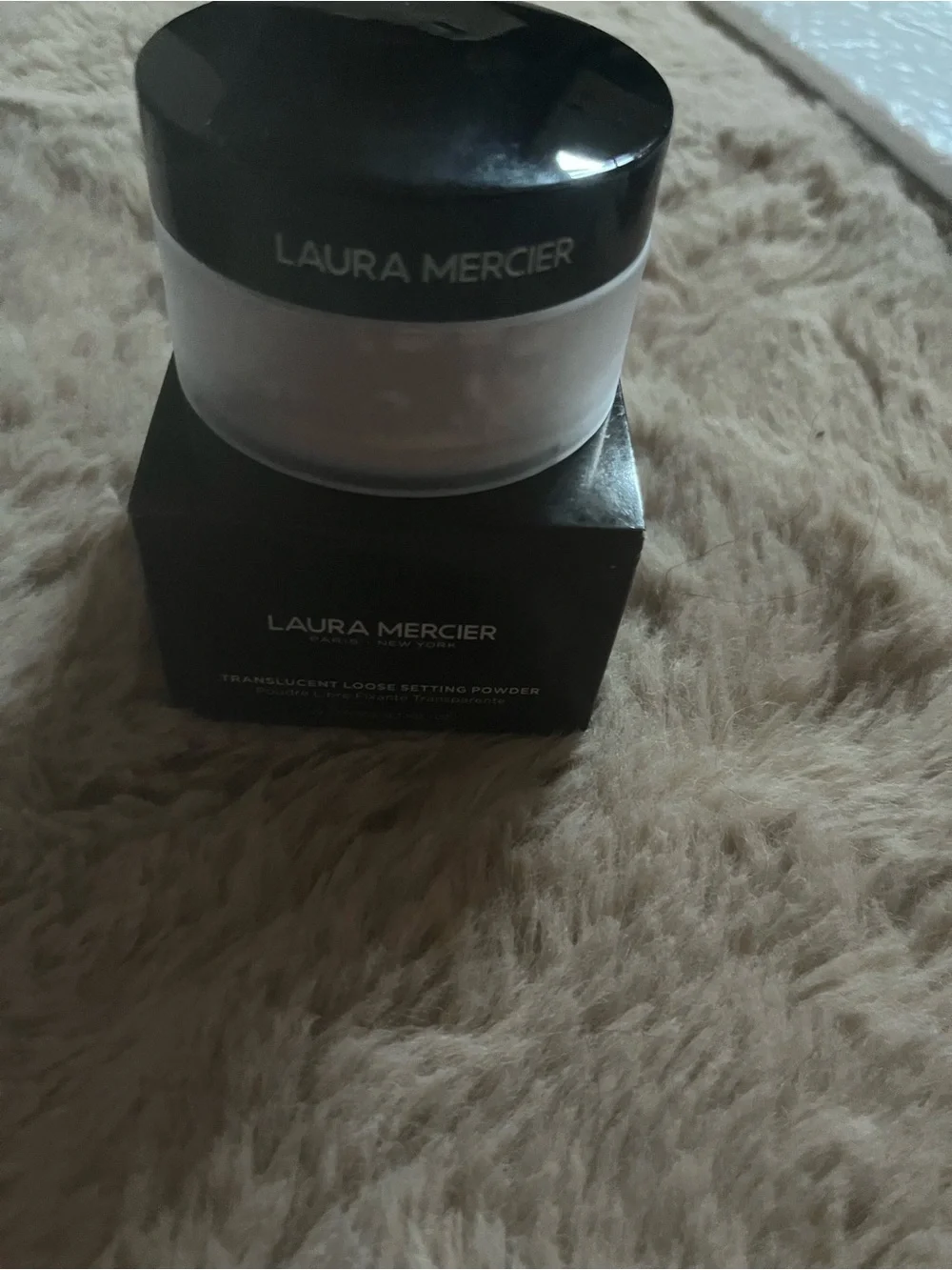 laura mercier Translucent Setting Powder - Black & Clear
